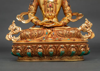 Buddhist Amitayus Statue | Buddha of Boundless Life