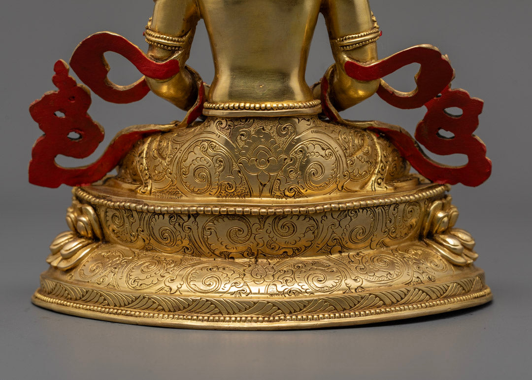 Amitayus Statue | Hand-Carved Nepalese Art