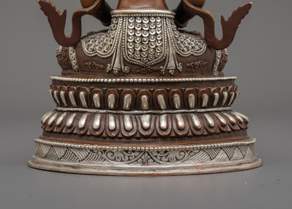 Nepalese Handmade Amitayus Statue for Sale