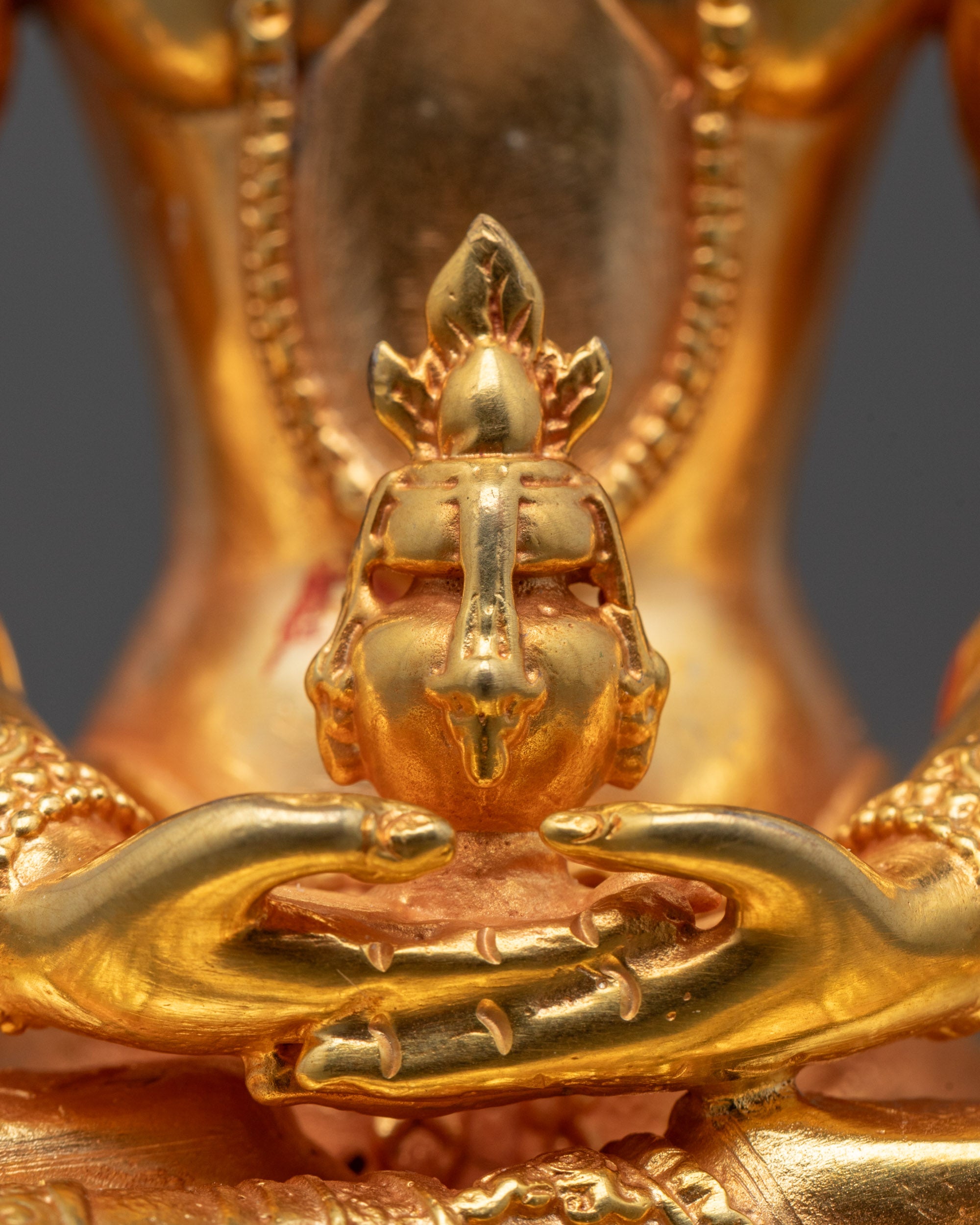 Nepalese Machine-Made Amitayus Sculpture | Symbol of Longevity