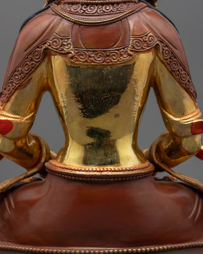 Amitayus Statue | Handcrafted Tibetan Buddha Sculpture