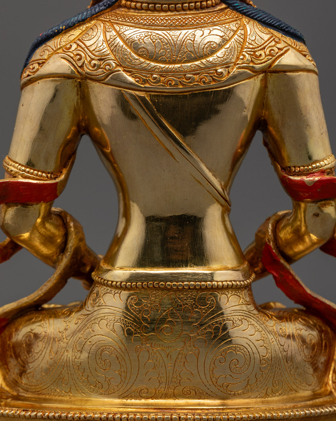Amitayus Statue | Hand-Carved Nepalese Buddhist Statue
