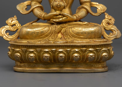 Amida Buddha Figurine of Pure Land Buddhism | Vajrayana Buddhist Art