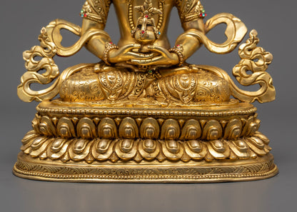 Amitayus Statue | Hand-Carved Nepalese Art