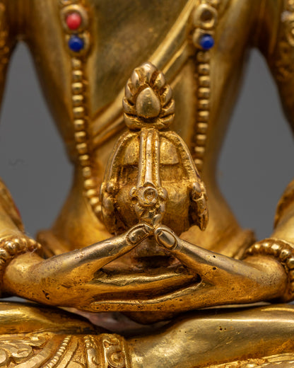 Seated Amitayus Statue | Himalayan Sacred Art