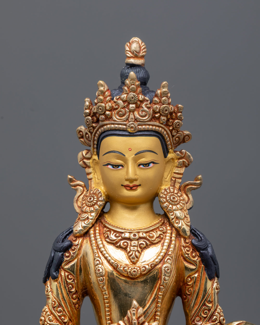 Tibetan Amitayus Buddha Statue for Long Life Blessings