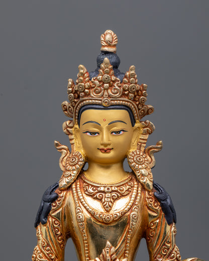 Tibetan Amitayus Buddha Statue for Long Life Blessings