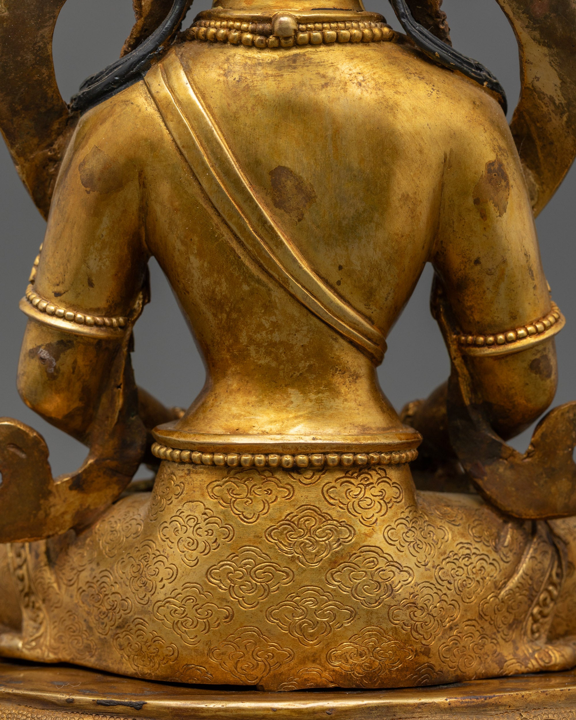 Sacred Amitayus Statue | Long Life Buddha Nepalese Buddhist Artwork