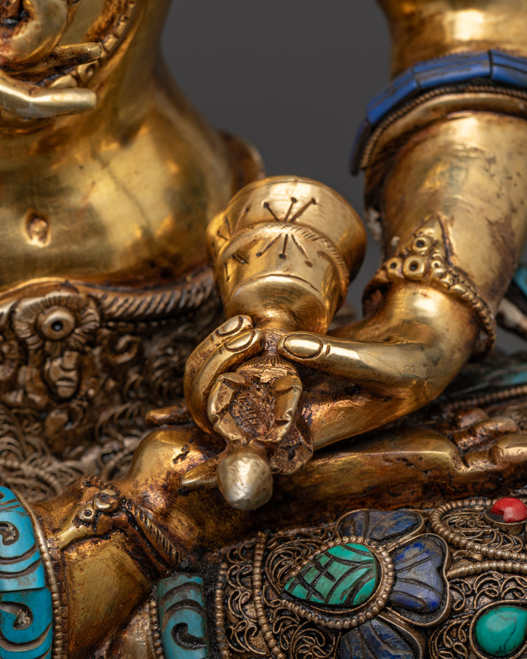 Authentic Vajrasattva Statue | Tibetan Buddhist Deity of Purification