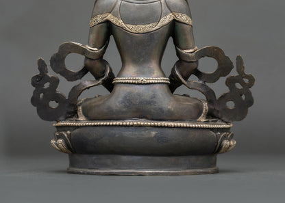Amitayus Statue | Artisan Crafted Buddhist Longevity Deity