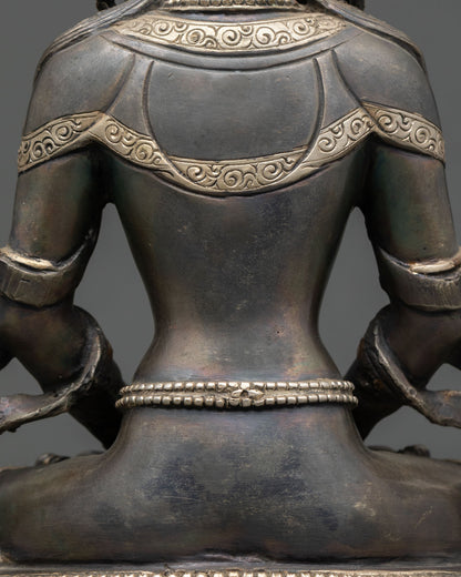 Amitayus Statue | Artisan Crafted Buddhist Longevity Deity