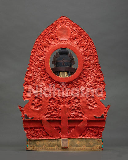 Large Amitayus Buddha Statue from Nepal | Meditation and Altar Decor