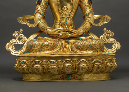 Amitayus Meditation Statue (64cm Tall) – Buddha of Longevity & Merit