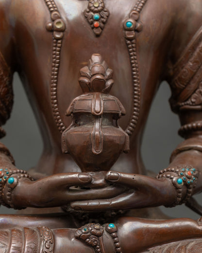 Amitayus Buddha Statue | Handcrafted Long Life Deity