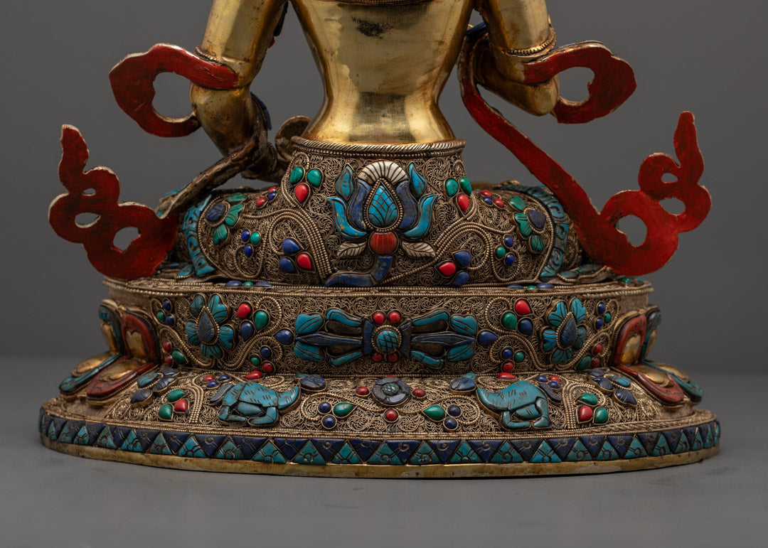 Authentic Vajrasattva Statue | Tibetan Buddhist Deity of Purification