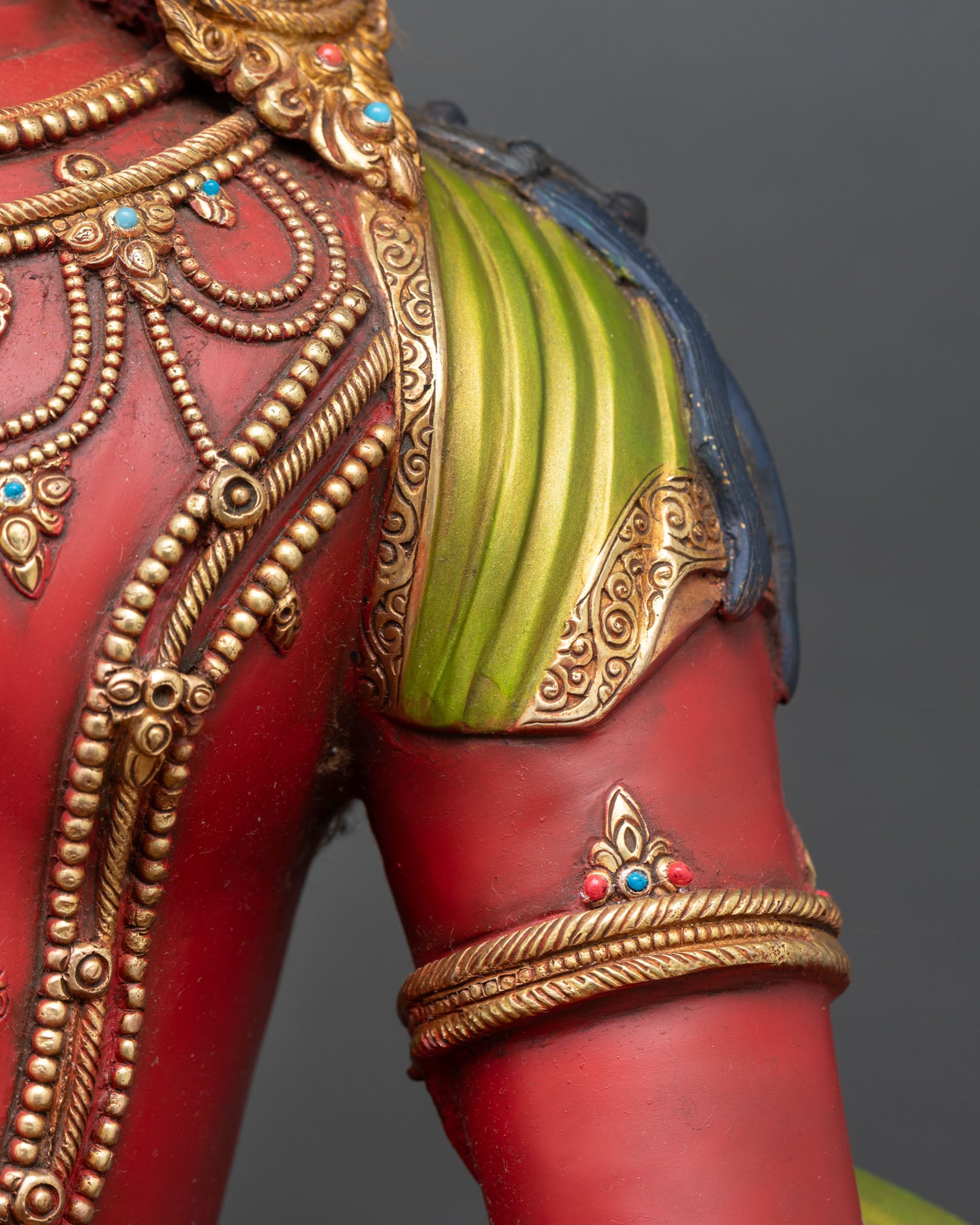 Traditional Amitayus Statue | Handmade by Nepalese Artisans