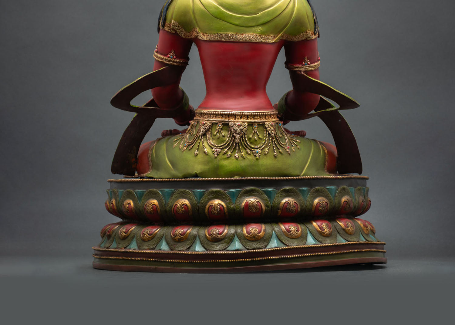 Traditional Amitayus Statue | Handmade by Nepalese Artisans