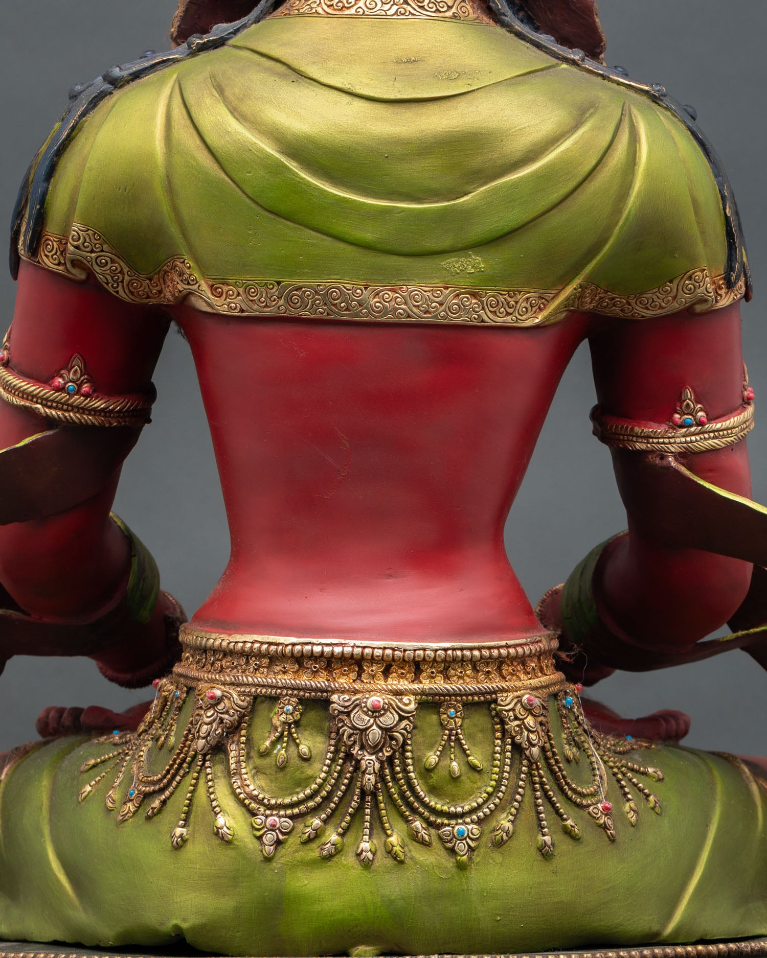 Traditional Amitayus Statue | Handmade by Nepalese Artisans