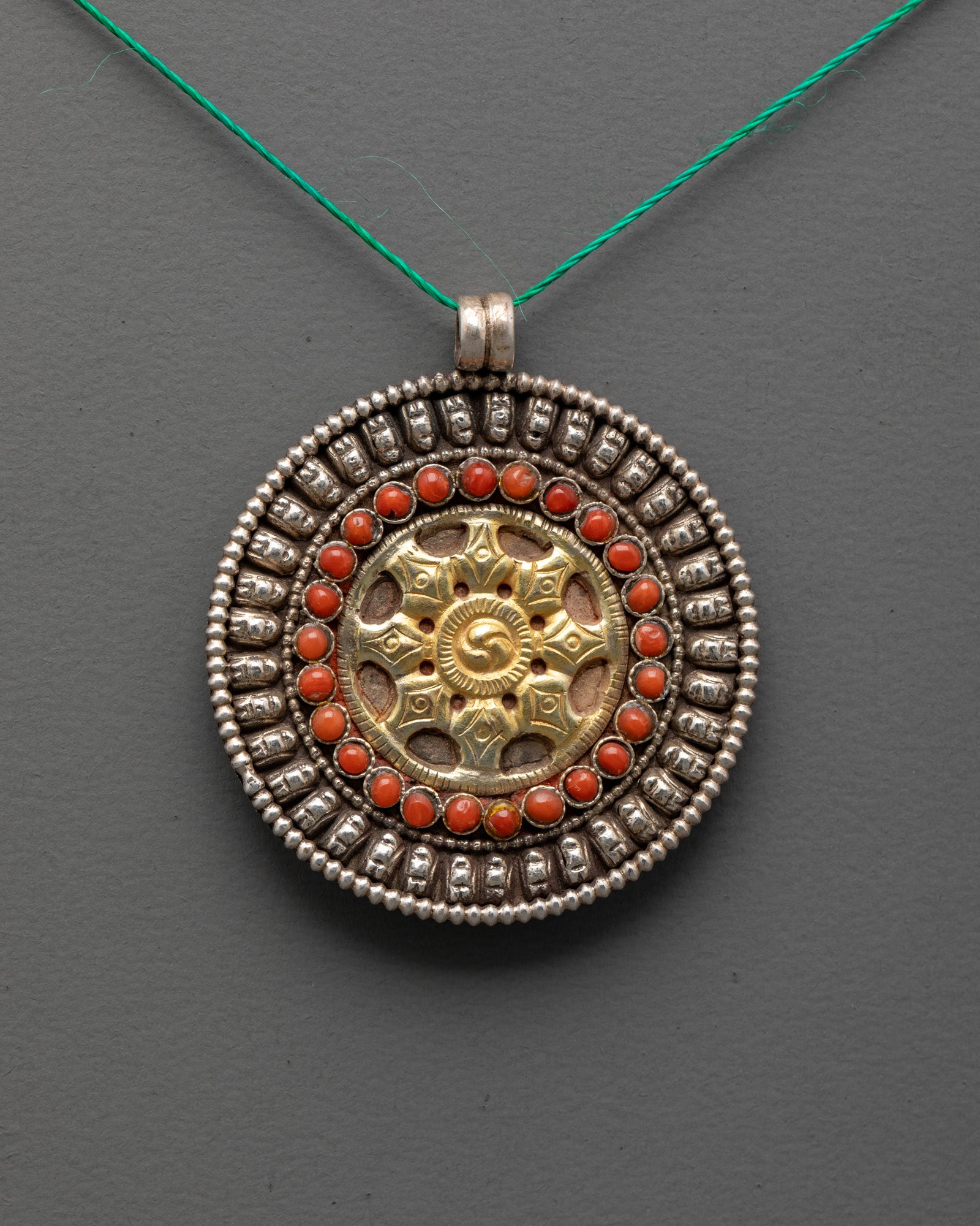 Dharma wheel Locket