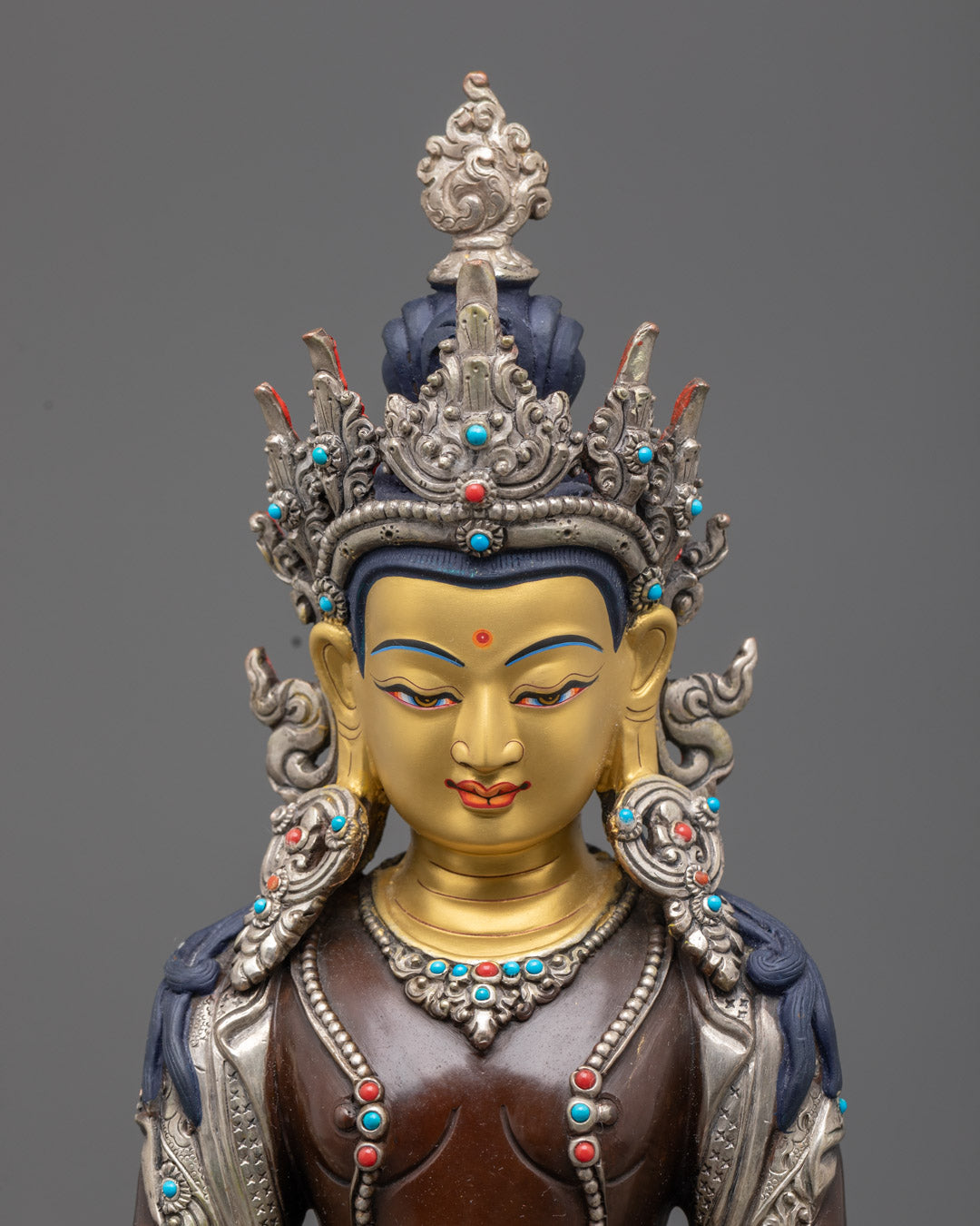 Bodhisattva Statue Set | Sacred Hand-Carved Deities