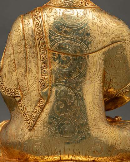 Amitabha Buddha Statue | Gold Gilded Buddha of Infinite Light