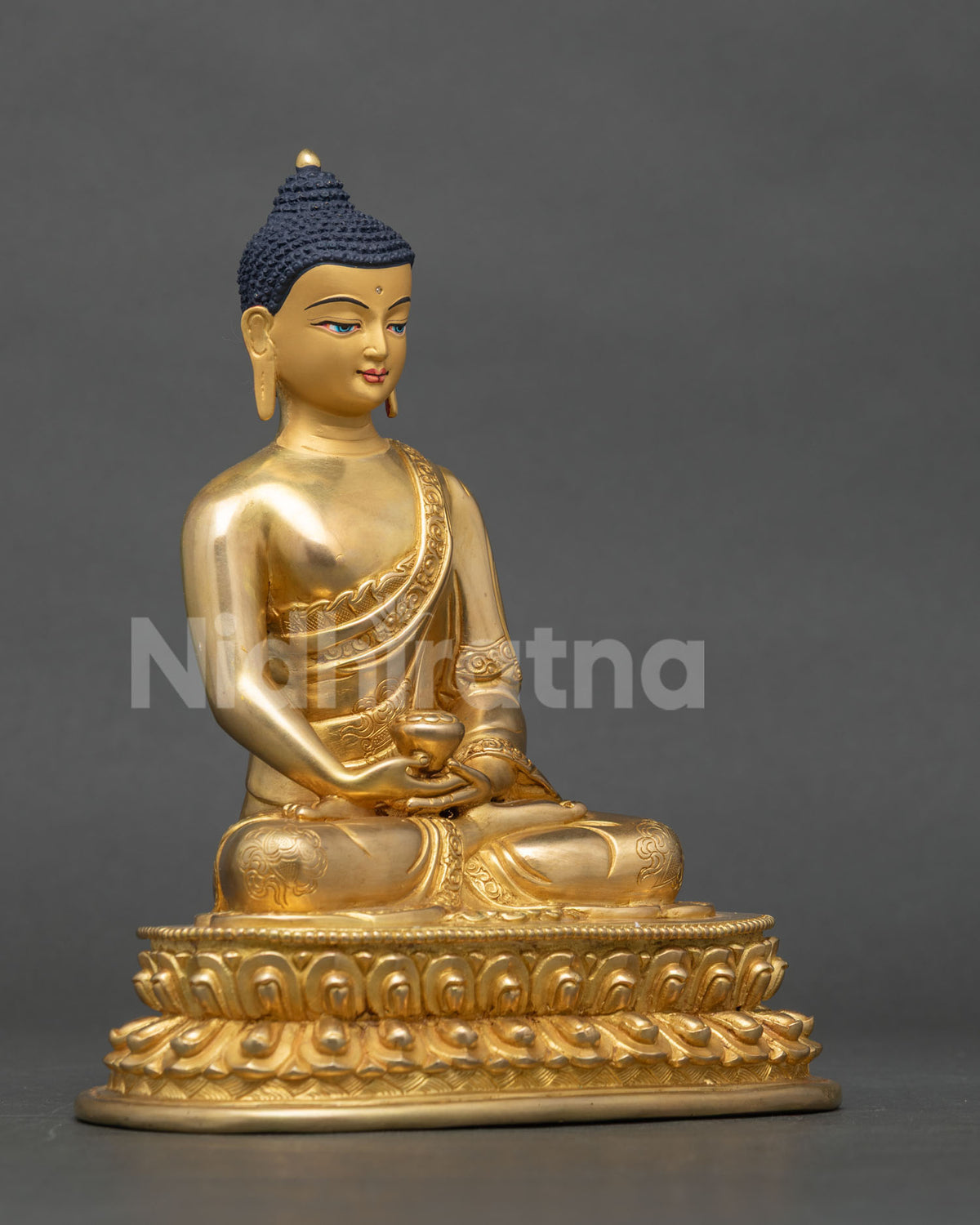 Amitabha Buddha Statue – Handcrafted Pure Land Buddhist Sculpture