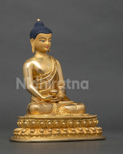 Amitabha Buddha Statue – Handcrafted Pure Land Buddhist Sculpture