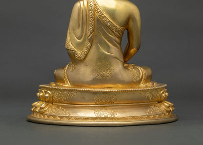 Amitabha Buddha Statue – Handcrafted Pure Land Buddhist Sculpture