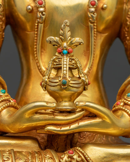 Amitayus Buddha Statue | Himalayan Buddhist Artwork