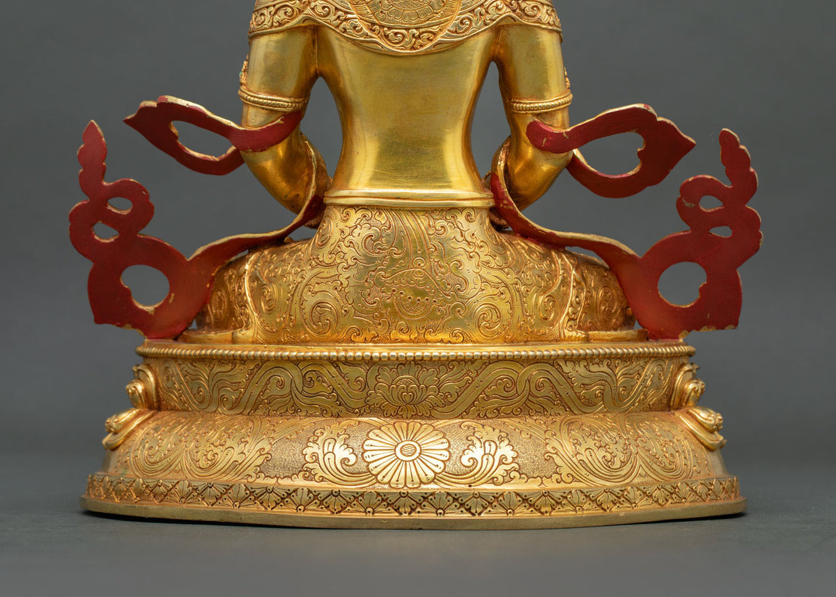 Amitayus Buddha Statue | Himalayan Buddhist Artwork