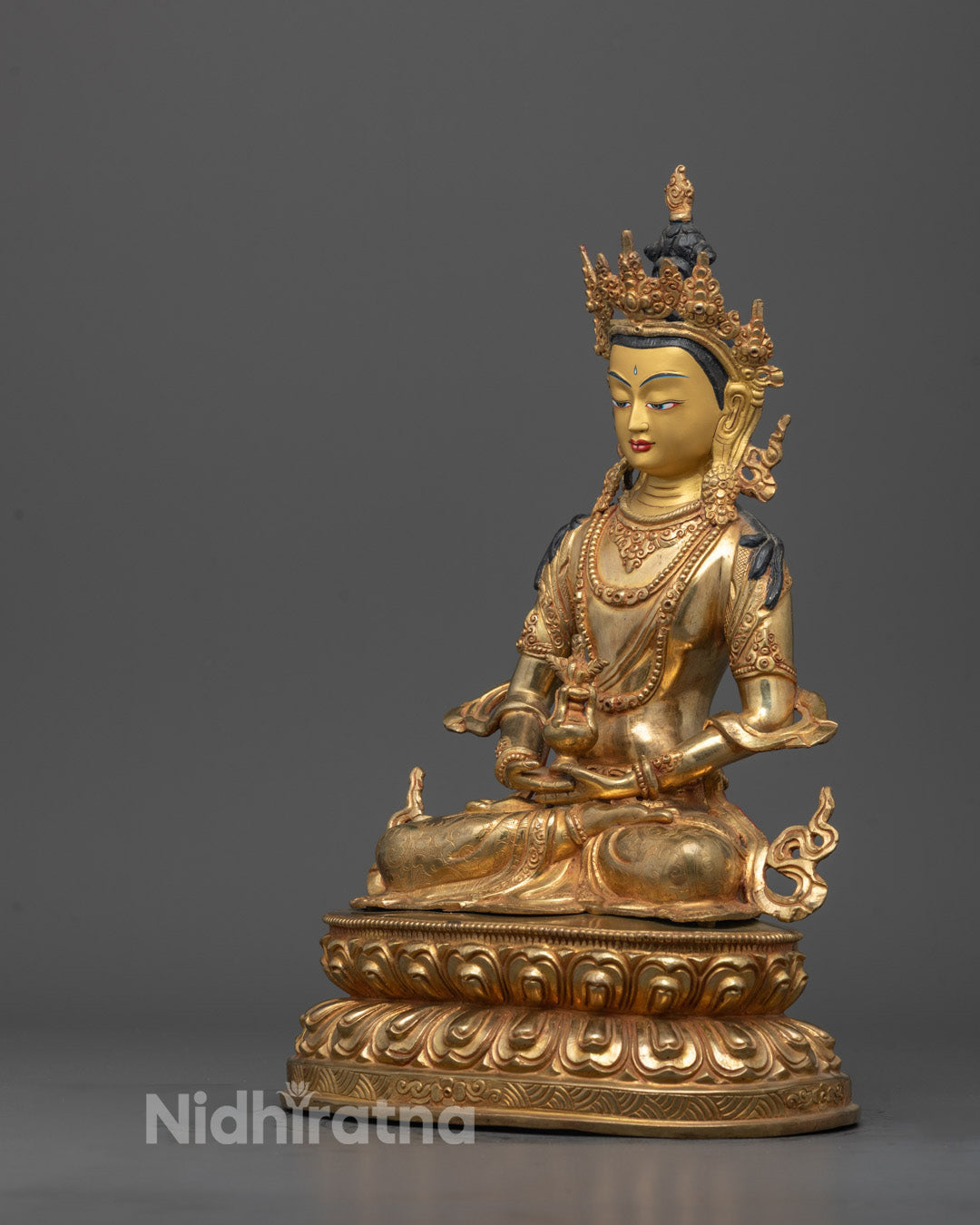 Amitayus Tsepame Statue | Buddhist Eternal Life Deity
