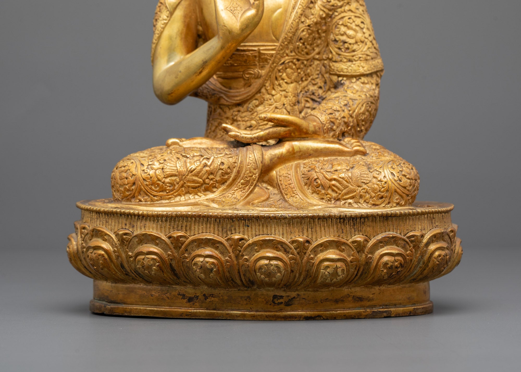 Tibetan Amoghasiddhi Buddha Statue | Divine Protector and Healer