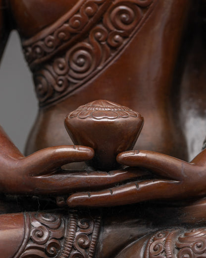 Buy Oxidized Amitabha Buddha Statue | Pure Land Deity
