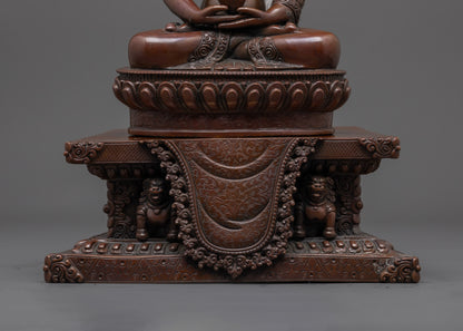 Buy Oxidized Amitabha Buddha Statue | Pure Land Deity