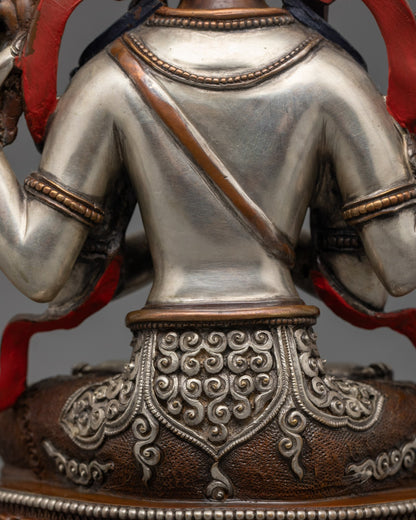 Chenrezig Statue| Handmade Tibetan Avalokiteshvara for Altar & Meditation