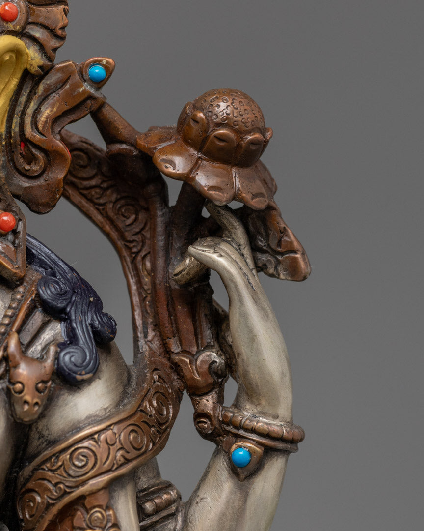 Chenrezig Statue| Handmade Tibetan Avalokiteshvara for Altar & Meditation