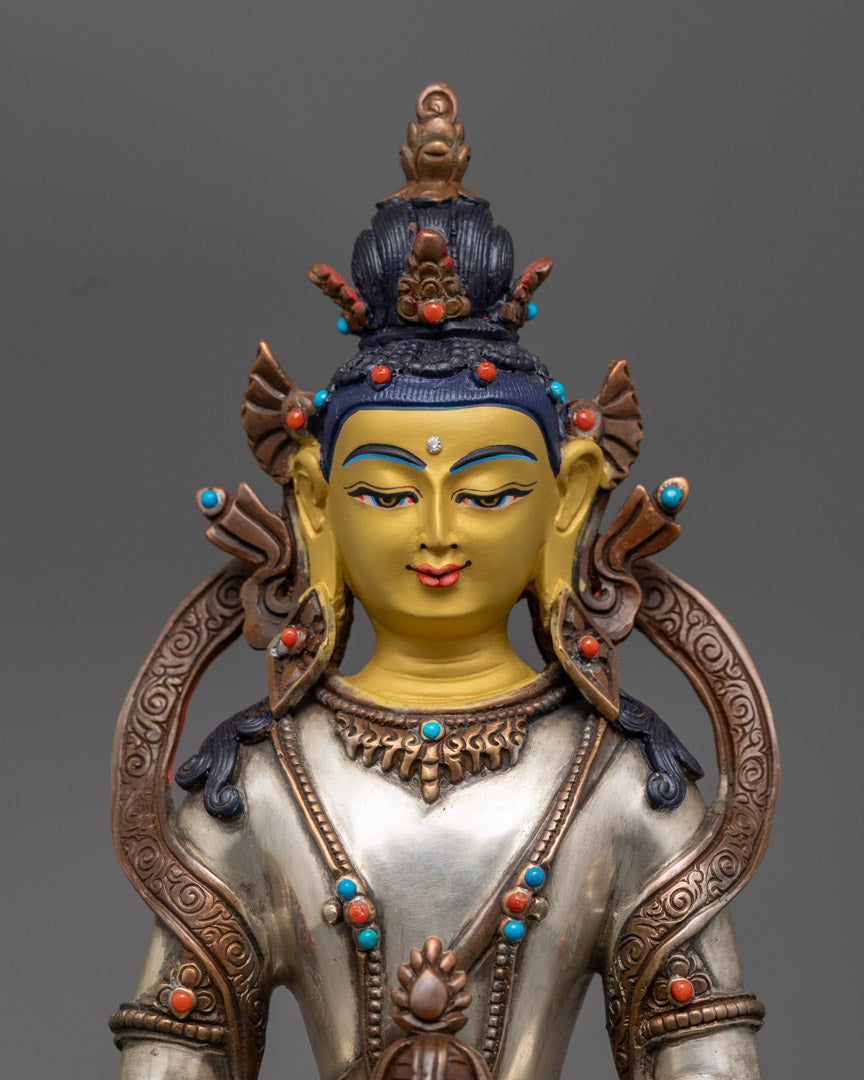 Tibetan Amitayus Buddha Statue | Symbol of Longevity & Eternal Life