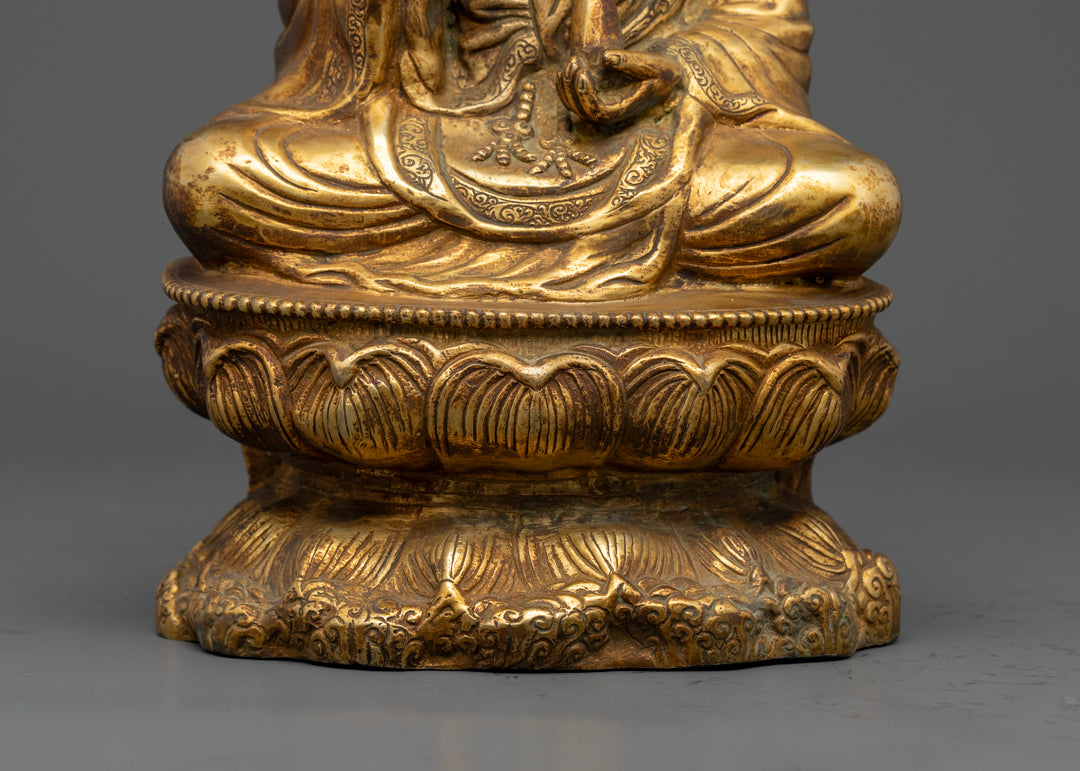 Kuan Yin Statue in Antique Finish | Quan Yin Statue Feng Shui