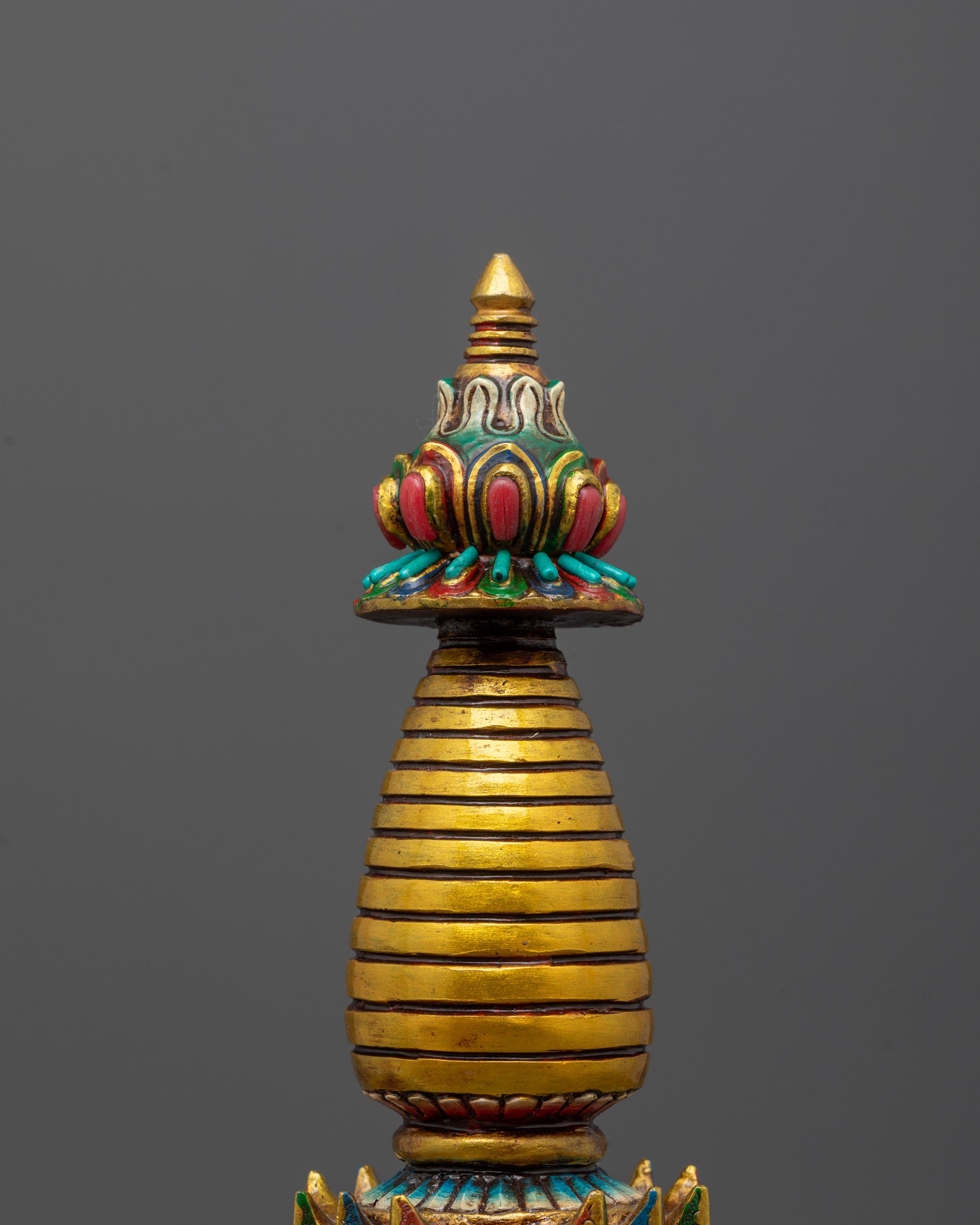 Authentic Nepalese Buddhist Temple Decor Kadampa Stupa