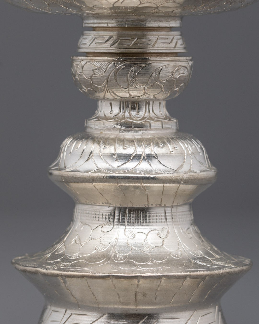 Authentic Nepali Butter Lamp for Prayer, Temple Ceremonies, and Full Moon Offerings
