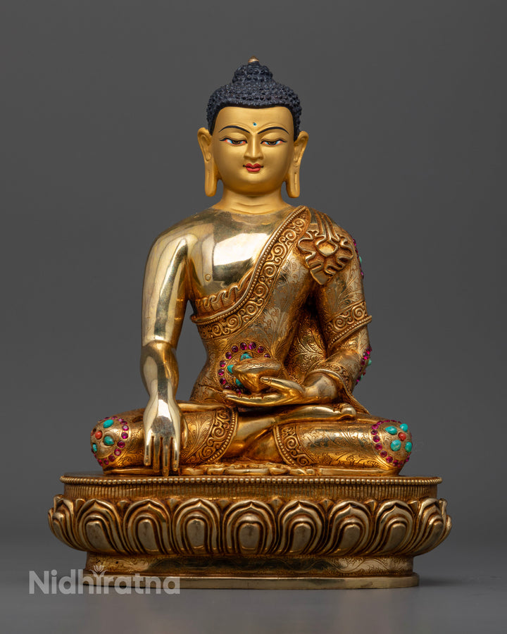 Buddha Shakyamuni: Radiating Tranquility and Wisdom