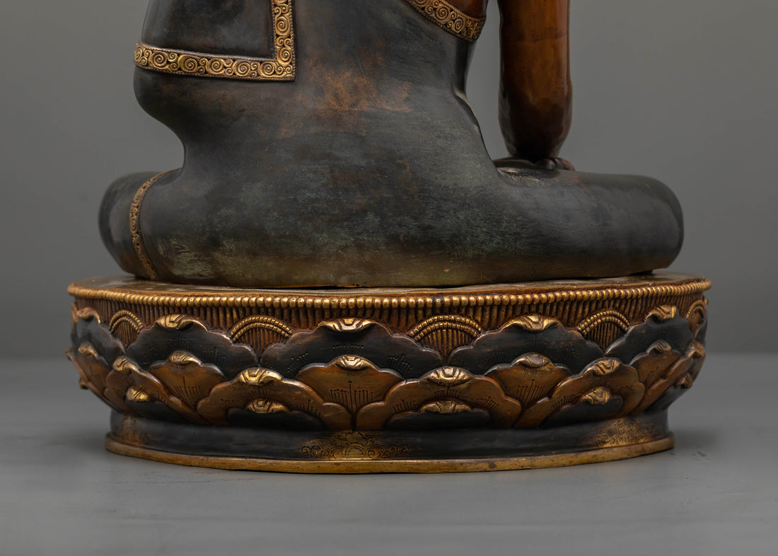 Ancient 19 Inch Shakyamuni Buddha with Halo