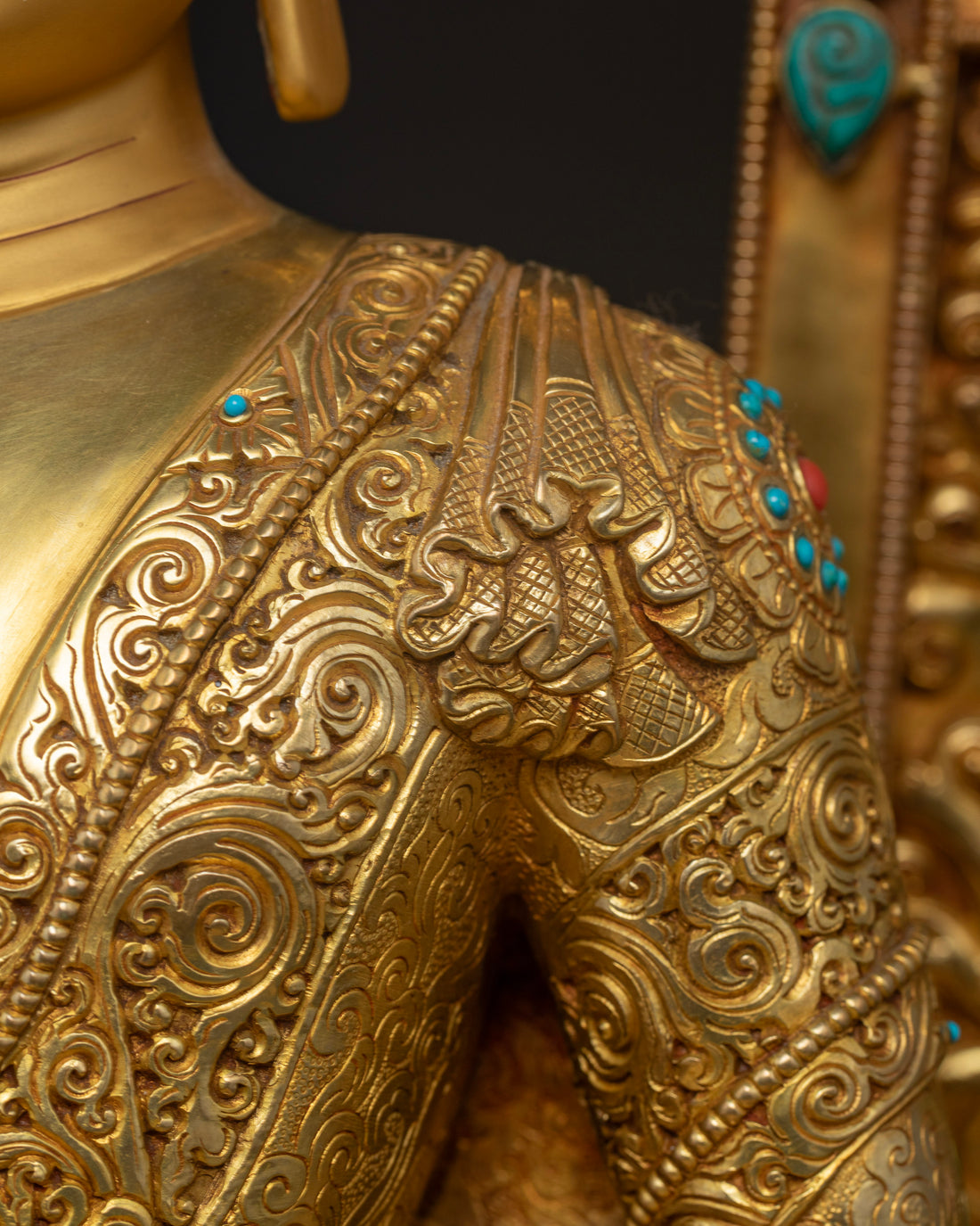 Shakyamuni Buddha Enthroned: Symbol of Enlightenment and Compassion