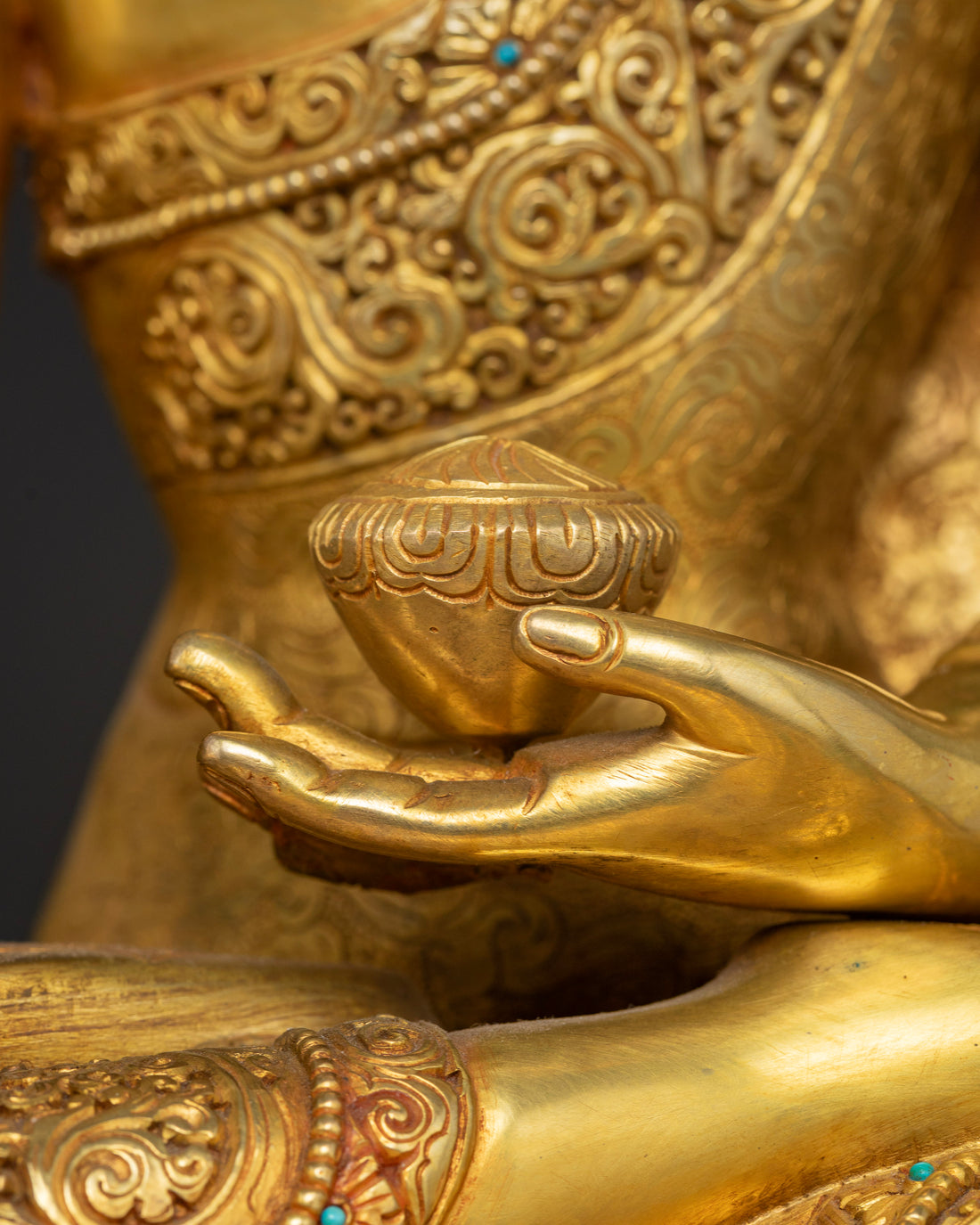 Shakyamuni Buddha Enthroned: Symbol of Enlightenment and Compassion