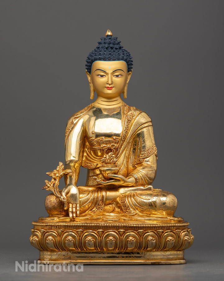 Medicine Buddha Statue - Healing Presence for Spiritual Wellness