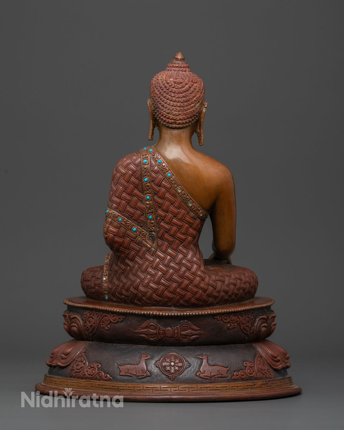 Authentic Oxidized Shakyamuni Buddha