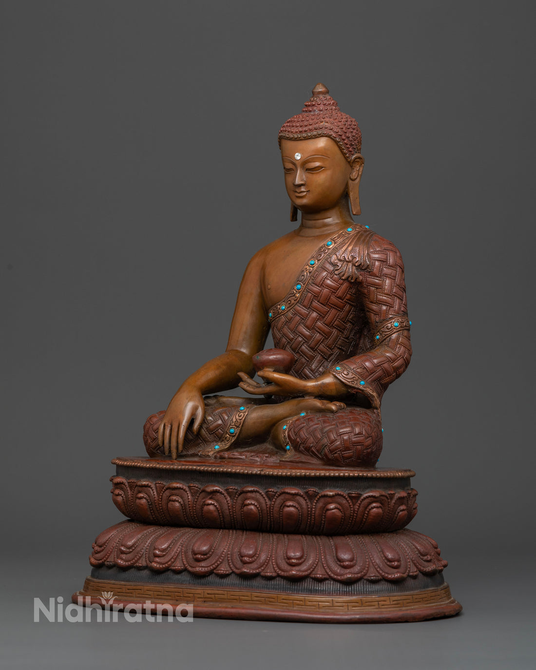 Authentic Oxidized Shakyamuni Buddha