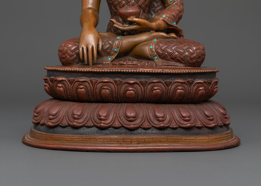 Authentic Oxidized Shakyamuni Buddha