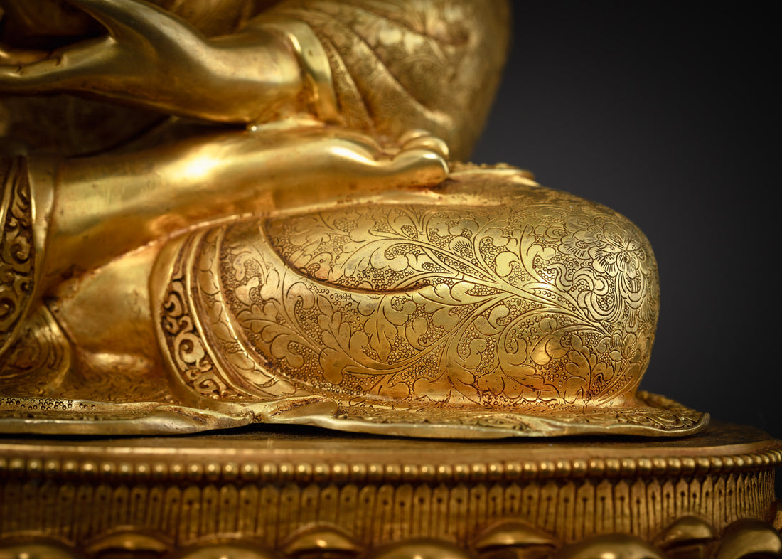 The Peaceful Buddha: Shakyamuni Statues for Contemplation