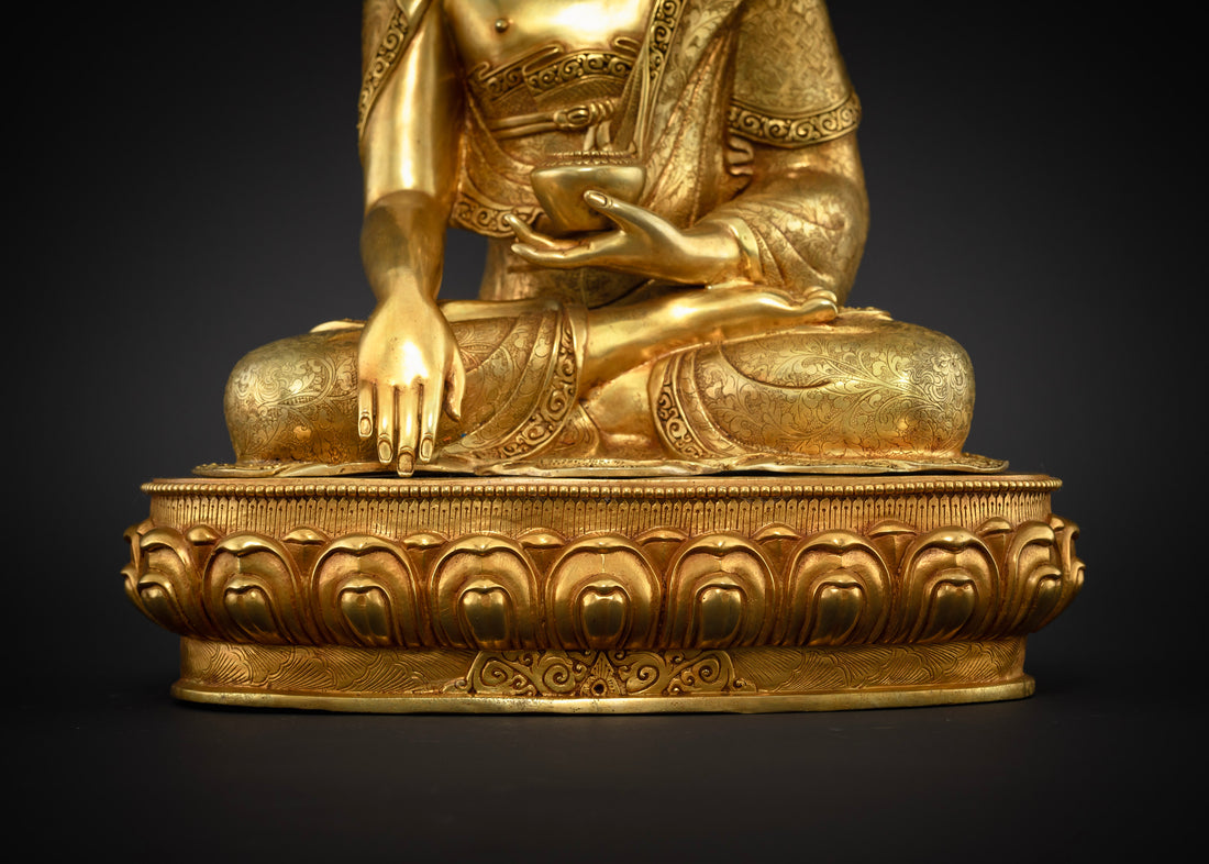 The Peaceful Buddha: Shakyamuni Statues for Contemplation